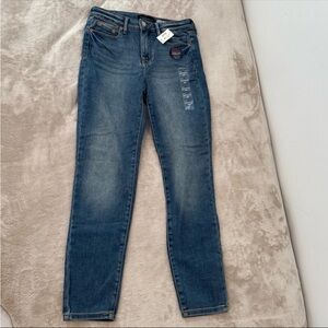 NEW High Waisted Skinny Jeggings Blue Jeans